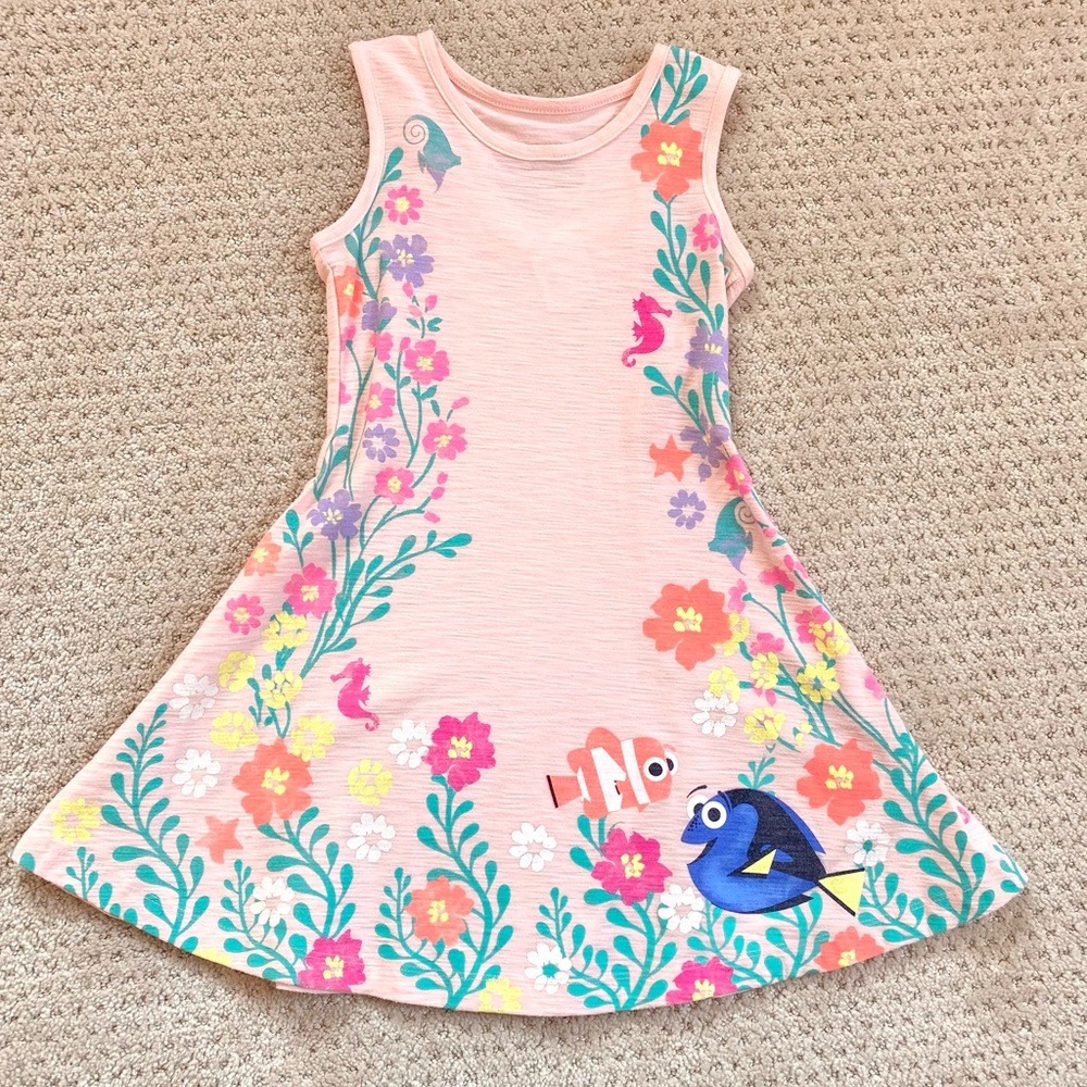 Disney Dory & Nemo Peach Dress 👗 🐠